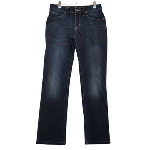 Lee Jeans Women's Sport Series X-Treme Comfort Adjustable Waist Dark Wash 14 Reg